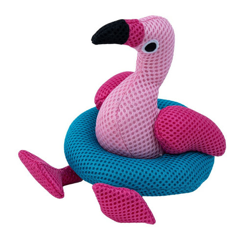Territory Flamingo Float Dog Toy, 8" - Poudre Pet and Feed Supply